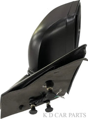 Sunny side mirror plain black finish


