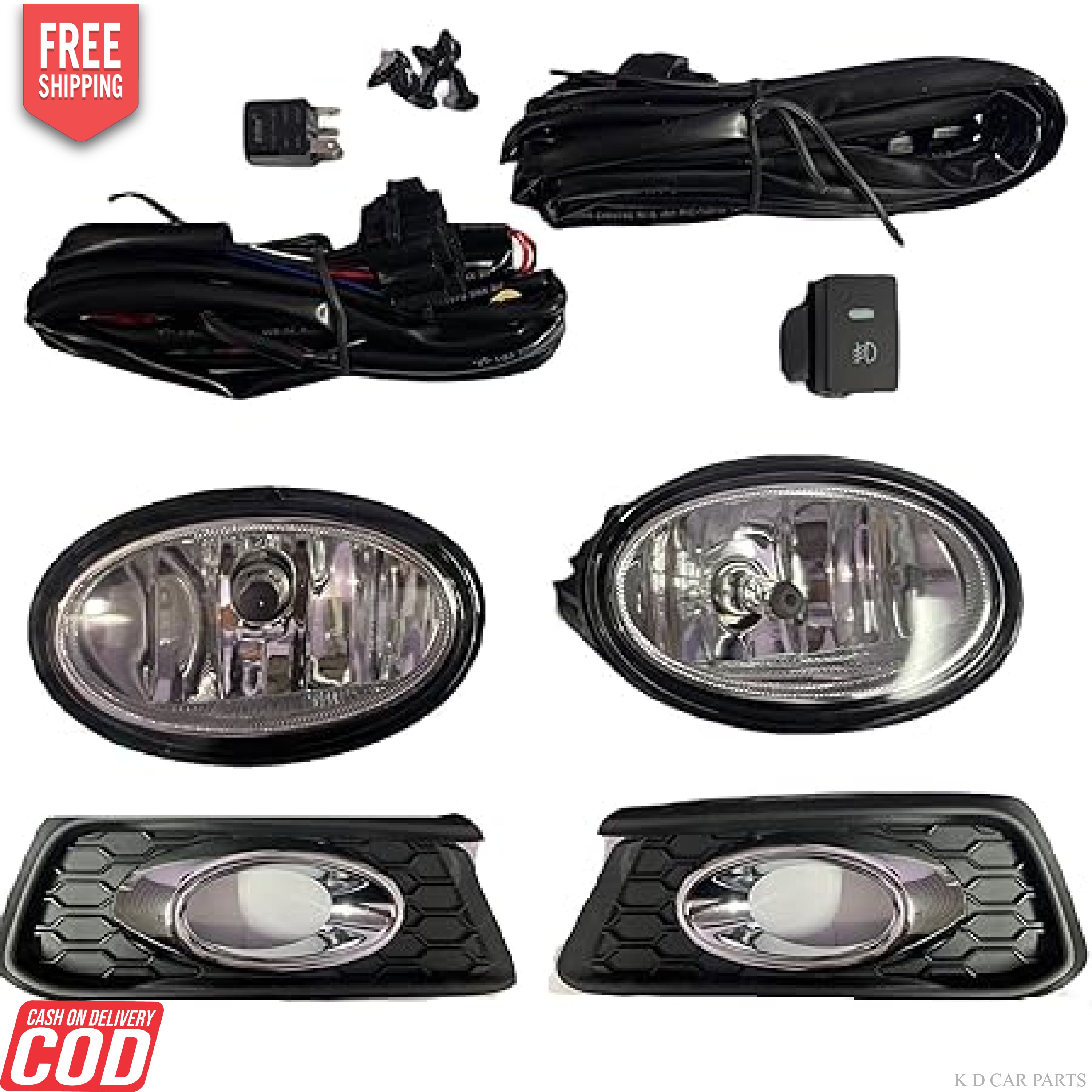 Mobilio fog lamp set