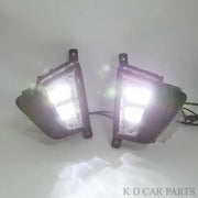 Dual color fog lamp for Creta