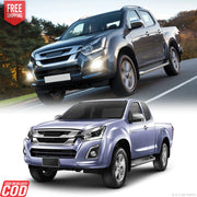 K D Fog Lamp Set for ISUZU D-MAX 2016-2020 with Bulb (COMPLETE KIT) PAIR fog lamp