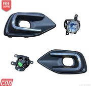 K D Fog Lamp Set for Maruti Swift 2024-NOW WITH COVERS fog lamp
