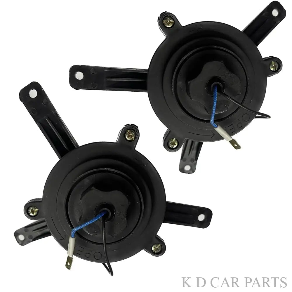 K D Fog Lamp set For Tata Indica VISTA 2008-2015/ MANZA 2009-2015 (Pair) With Bulb fog lamp