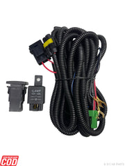 K D FOG LAMP WIRING KIT WITH SWITCH & RELAY Switch T3 CAR FOG LAMP LIGHT