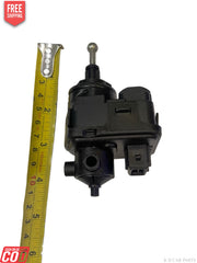 Headlight leveling motor

Headlight height adjuster motor

