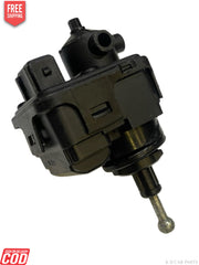 Motorized headlamp unit