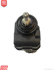 Joystick switch on a white background