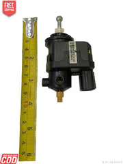 Mechanical component with a measuring tape for scale on a white background