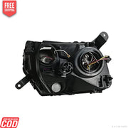 Duster headlight assembly black housing