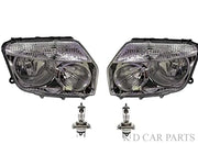 Renault Duster white headlamp