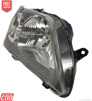 White headlight for Renault Logan