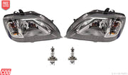 Logan headlight unit white