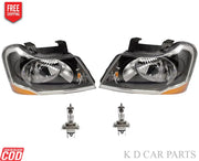 Modified black headlight for Xylo