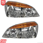 Tata Indigo headlight  SET with yellow tint