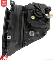 Black angel eye headlight Tata Intra