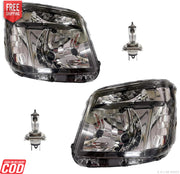 Intra black headlight assembly