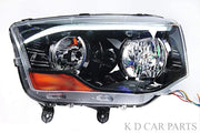 Yellow beam headlight for Scorpio