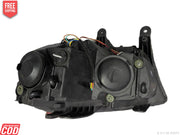 Scorpio crystal white headlight