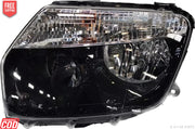 Renault Duster black headlamp set