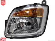 K D Headlight for Tata Ace Mega 2013-Now (WITHOUT ADJUSTABLE MOTOR) Left HEADLIGHT