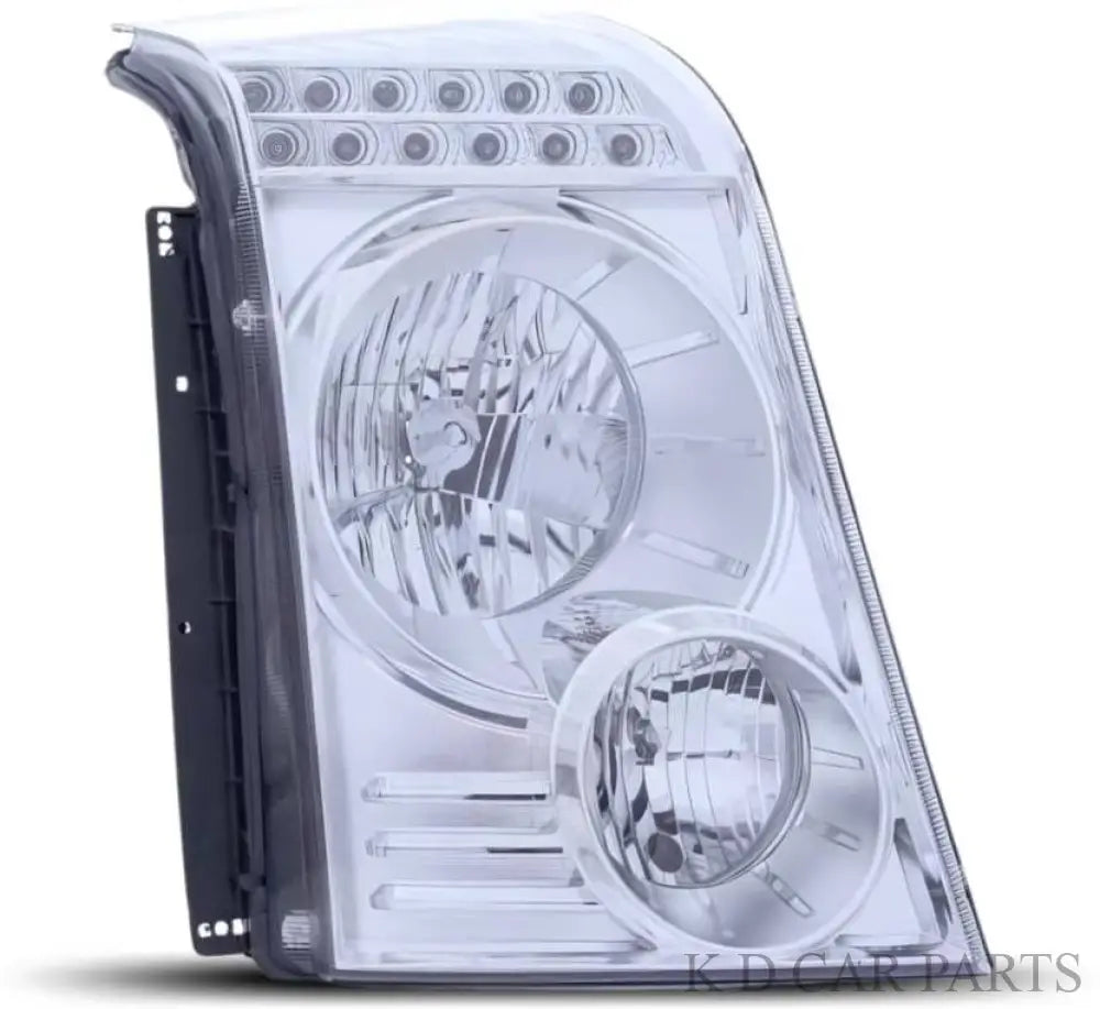 K D Headlight for Tempoo Traveller Chrome Without Adjustable Motor RIGHT HEADLIGHT