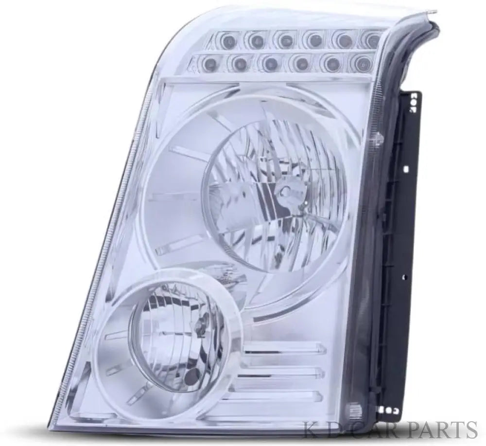 K D Headlight for Tempoo Traveller Chrome Without Adjustable Motor RIGHT HEADLIGHT