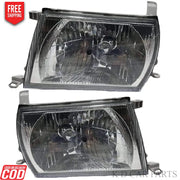 Toyota Qualis headlight assembly