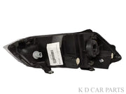 VW Polo black housing headlight