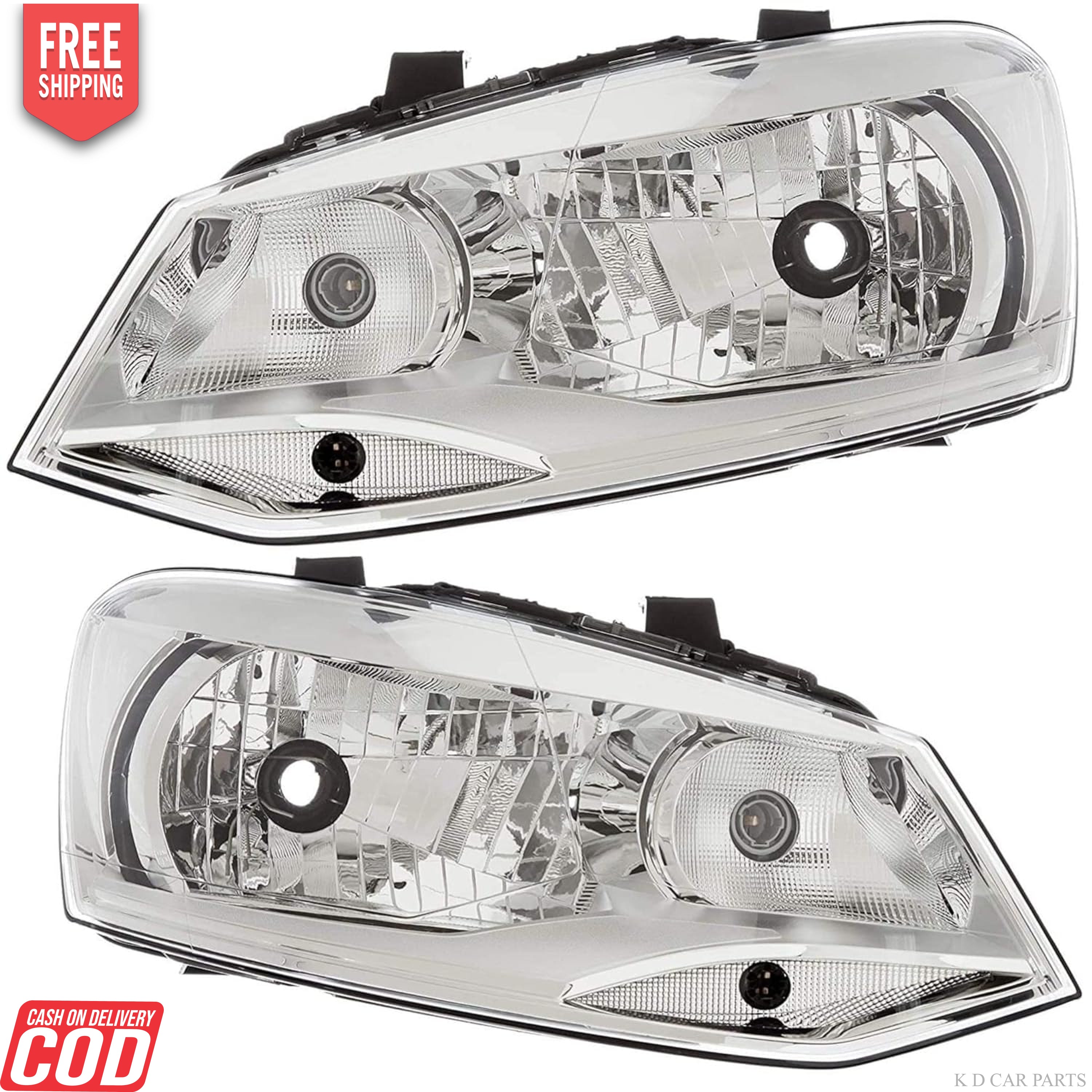 Polo headlight bulb white 