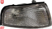 Rear tail light indicator for Mitsubishi Lancer Type 1 (1995-2003) with a black housing and clear lens.