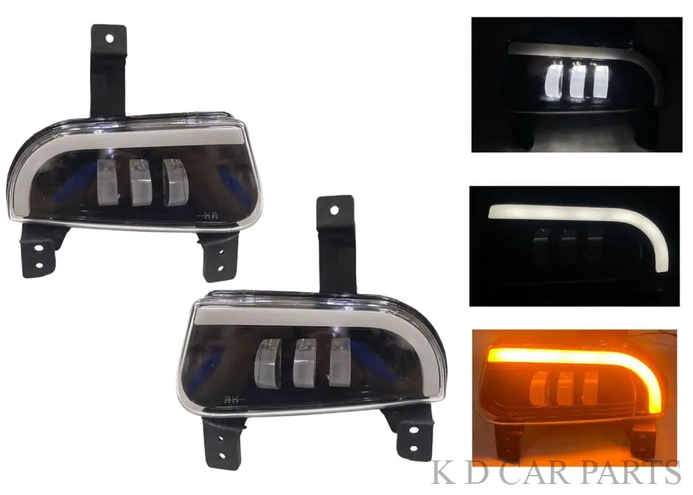 Scorpio Mhawk Harley fog lamp SET