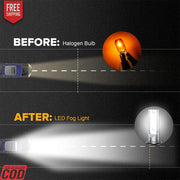 K D LED Fog Lamp for Swift Ritz Dzire K10 T2 Eco Sport Baleno WagonR S-Cross Ertiga SX4 Ignis Ciaz Brezza Celerio