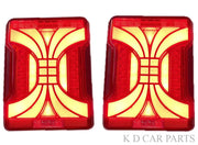 K D LED Taillight/Back Light For Mahindra THAR PAIR 2020-NOW