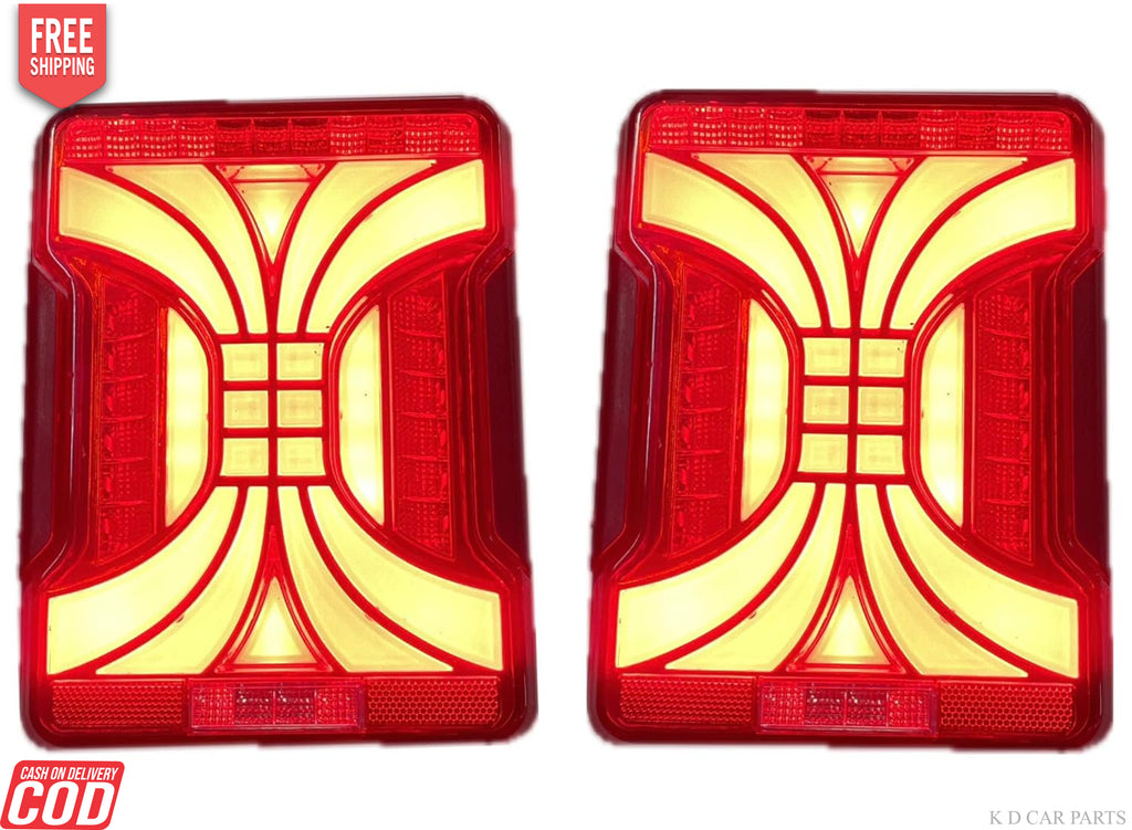 K D LED Taillight/Back Light For Mahindra THAR PAIR 2020-NOW – Kishore ...