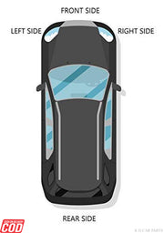 K D Rear Bumper Light for Grand Vitara/Hyryder 2022-Present Models Halogen Rear Bumper Light