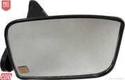 Dost mirror with indicator