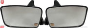K D Side/Door Mirror for Ashok Leyland Dost (Black) SET DOOR MIRROR