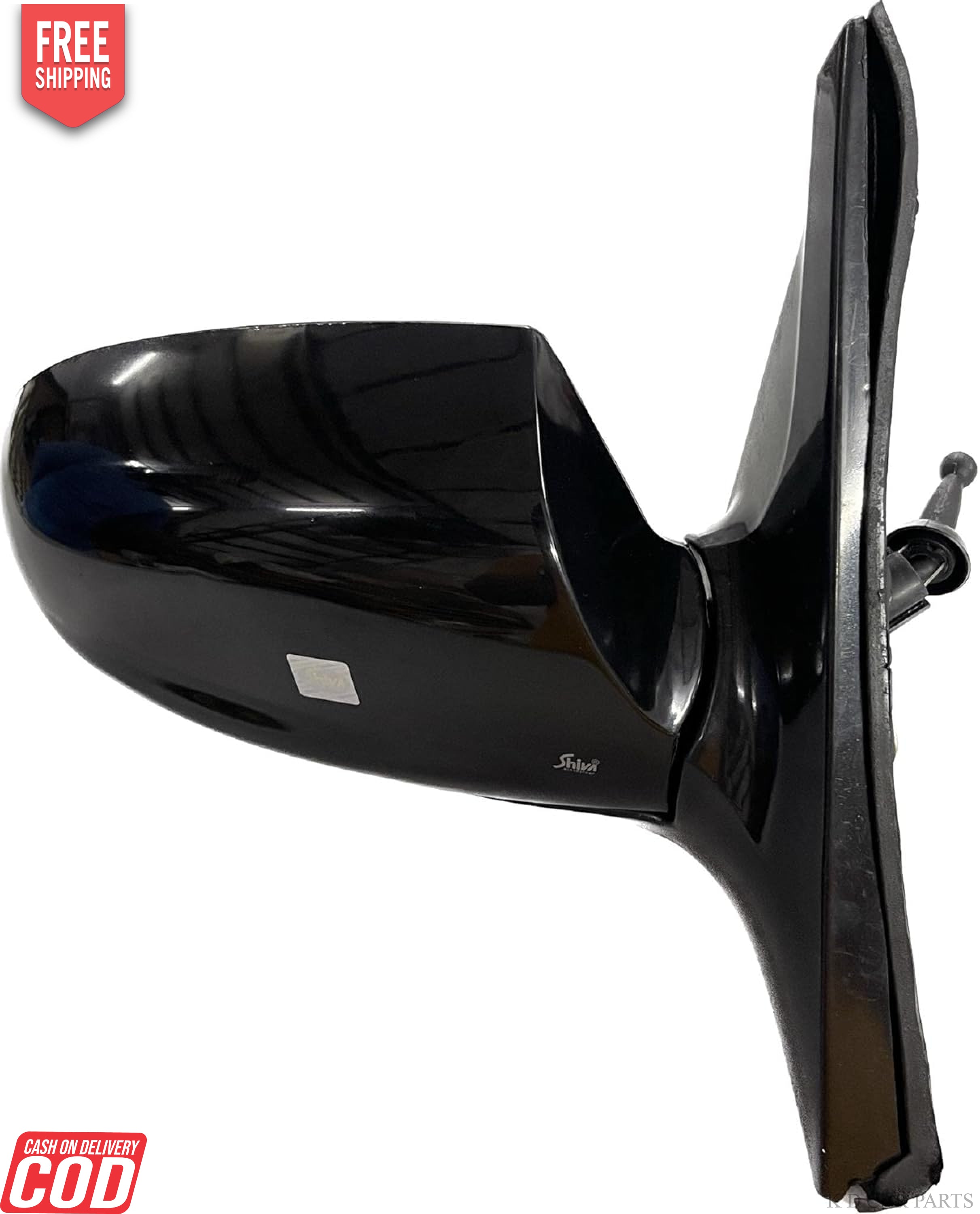 Black side rear view door mirror for Hyundai Accent