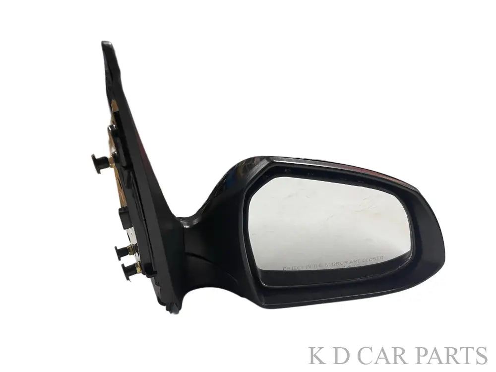 Pair of car side mirrors on a white background
