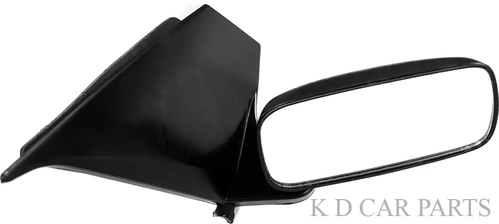 Black, clear convex side rear view door mirror for Maruti A Star car.