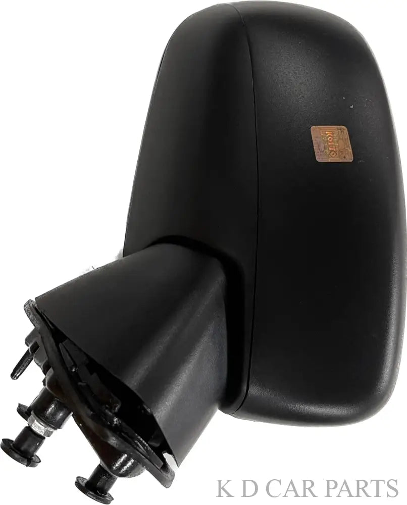 Black side door mirror for Maruti Baleno without motor or indicator.