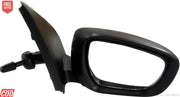 Black KD brand side/door mirror for Maruti Celerio Manual with indicator, featuring a door mount design and shatterproof glass.