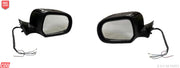 K D Side/Door Mirror for Renault Duster/Verito/Terrano Motor With Indicator & Coupler (Black) SET DOOR MIRROR