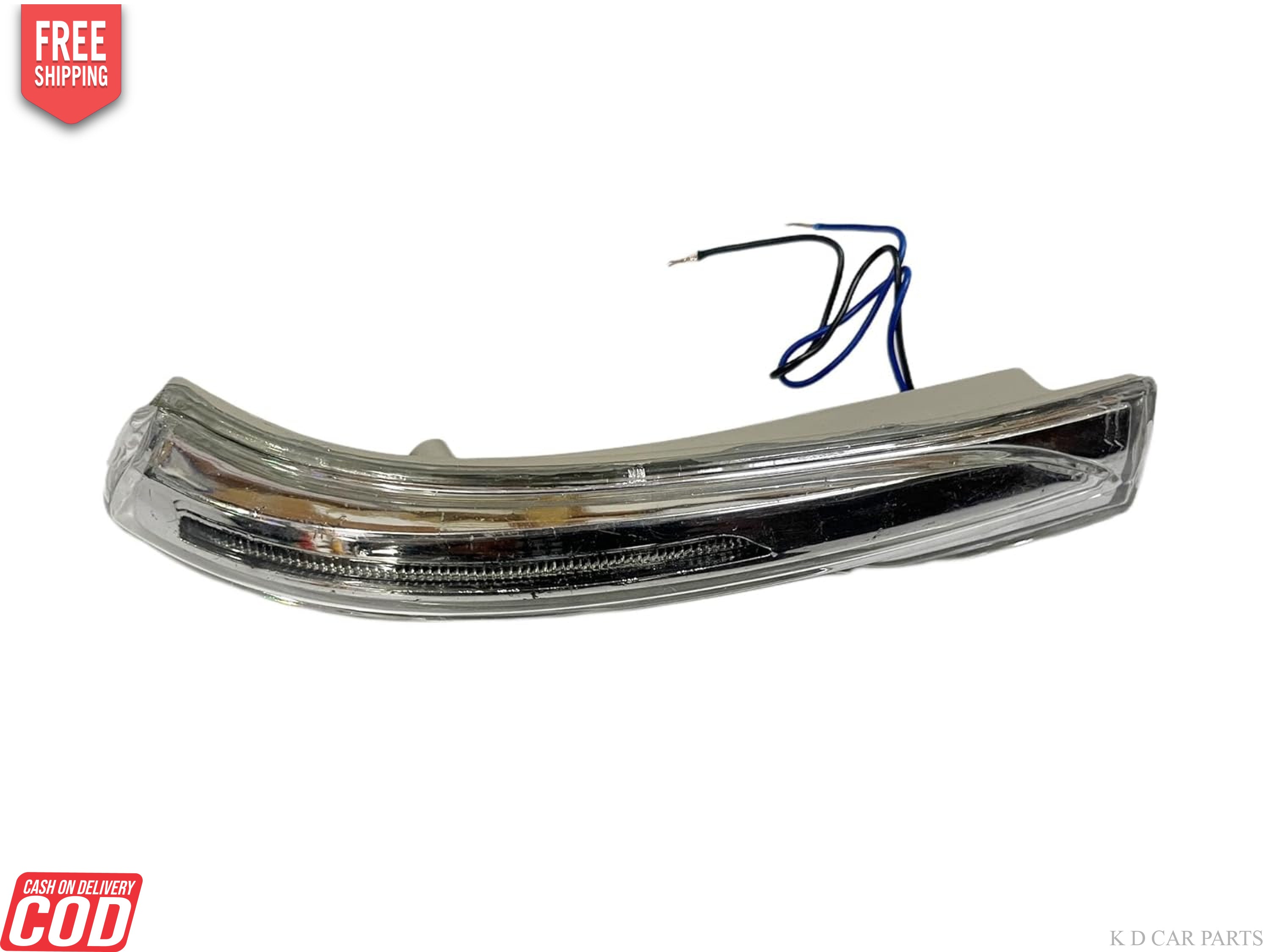 An orange-colored side/door mirror indicator for various Hyundai models.