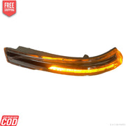 An orange-colored side/door mirror indicator for various Hyundai models.