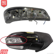 Mahindra mirror with indicator

