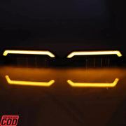 K D Stylish Spoiler Type LED Lights Roof Lights for Mahindra Thar,Thar Roxx & Suzuki Jimmy 2020 Matrix Function ABS