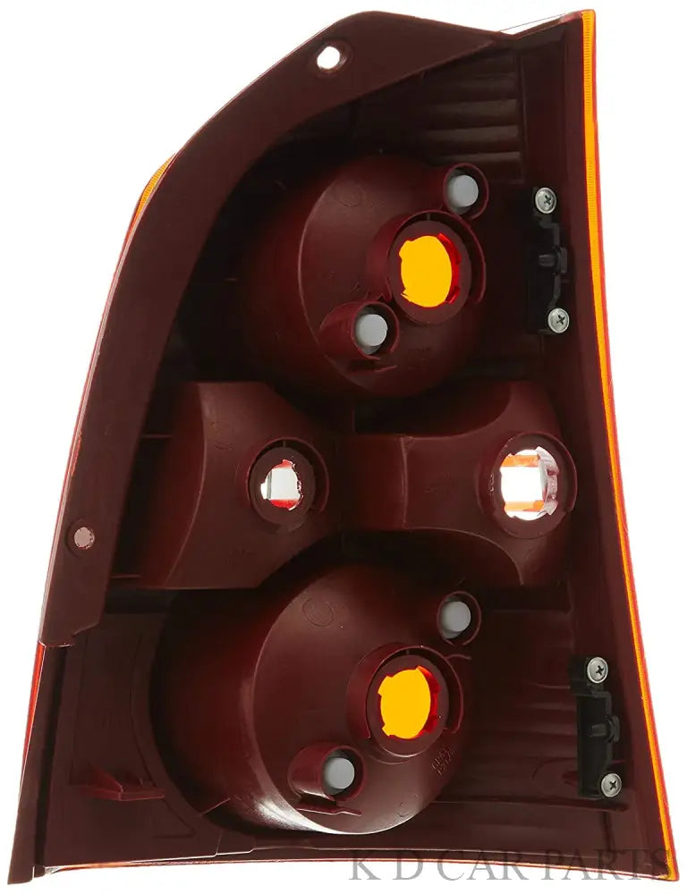 Rear tail light assembly for Hyundai Santro Xing, featuring red and clear lens components.