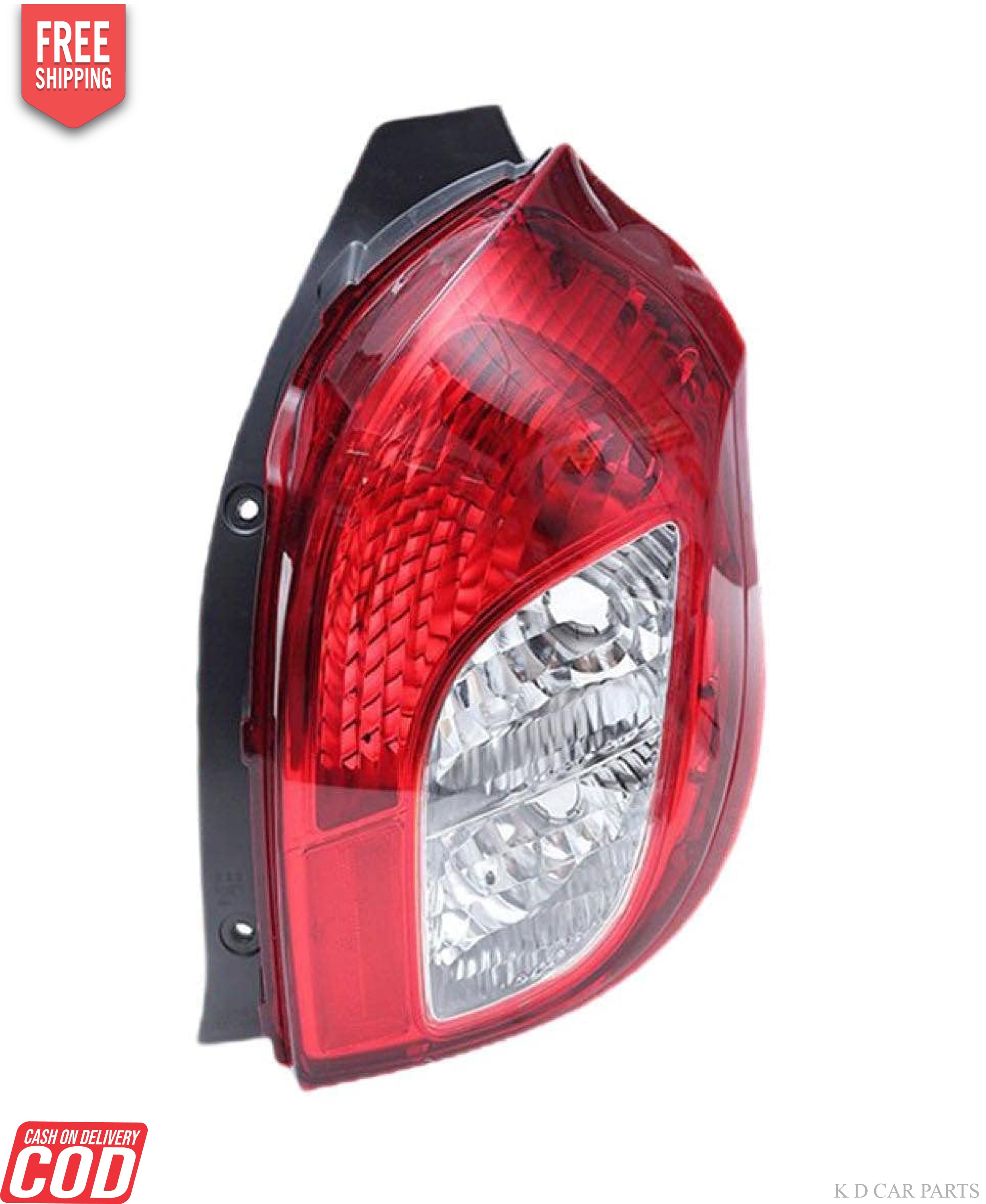 Red tail light assembly for Maruti ALTO 800 vehicle.
