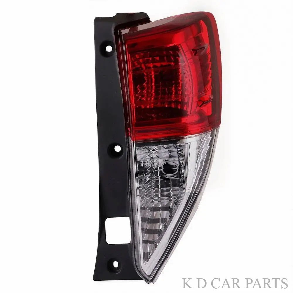Red tail light assembly for Toyota Innova CRYSTA 2016-Present with a black housing and clear lens.