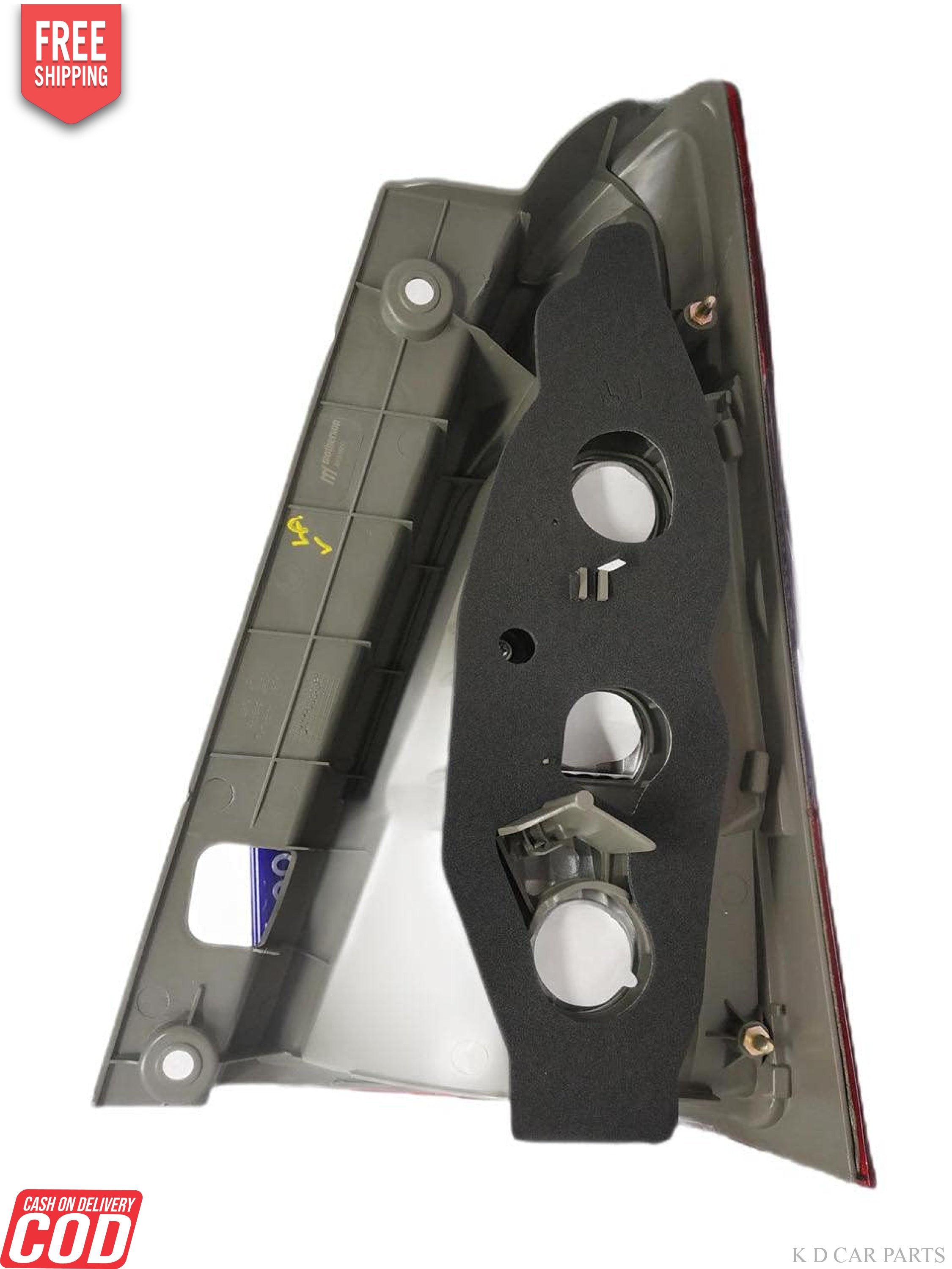 Rear tail light assembly for Toyota Innova Type 3, featuring red and white colors with a breakproof glass and hard coated lens.